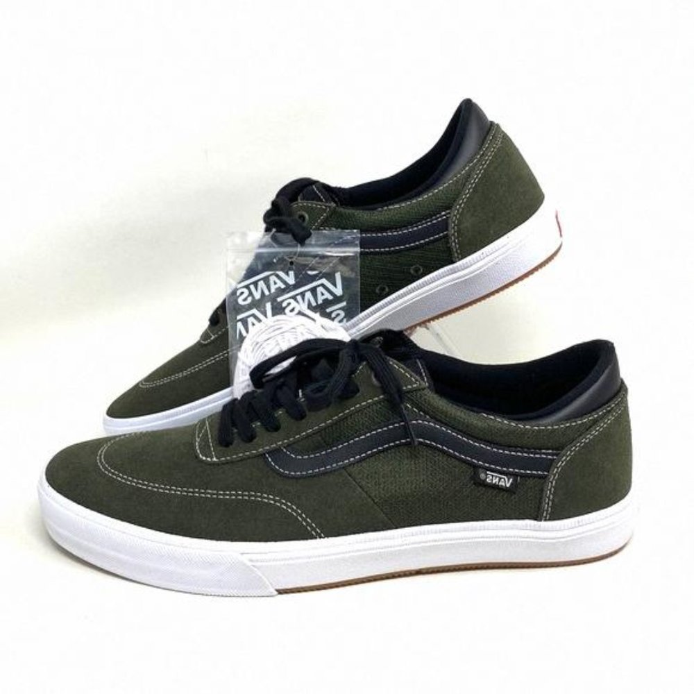 💖MEGA SALE💖VANS GILBERT CROCKET Canvas Green Black VN0A5JIFALM Women’s